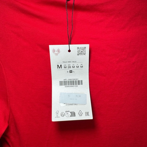 Zara Red Mini Dress - Picture 6 of 7